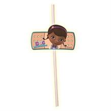 Doc McStuffins Party Drinking Straws