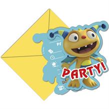 Henry Hugglemonster Party Invitations | Invites