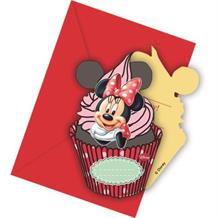 Minnie Mouse Cafe Party Invitations | Invites