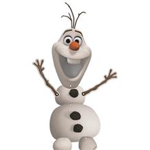 Disney Frozen Party Olaf Shaped Hanging Decoration