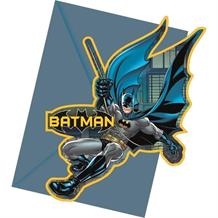 Batman Orange Party Invitations | Invites