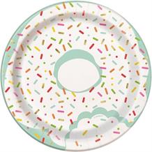 Doughnut | Donut Sprinkles Party Cake Plates
