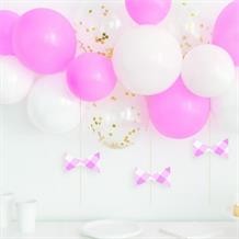 Pink and White Balloon Garland | Arch Kit