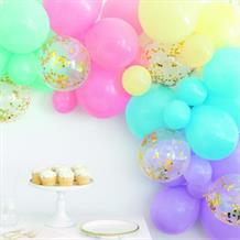 Pastel Confetti Balloon Garland | Arch Kit