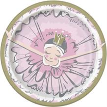 Pink and Gold Ballerina | Ballet Party Cake Plates