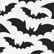 Black Bats | Halloween Party Tablecover | Tablecloth
