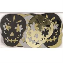Metallic Skull | Halloween Party Table Confetti | Decoration