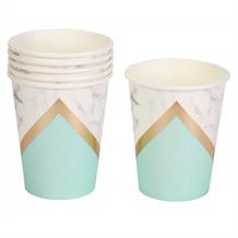 Mint Green | Marble Paper Cups