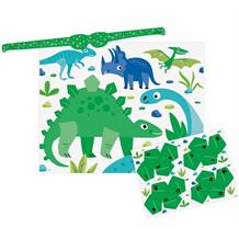 Blue and Green Dinosaur Party Game