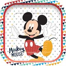 Mickey Mouse Awesome Square Platter Party Plates