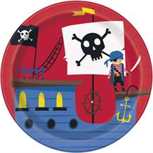 Pirate Party Cake Plates