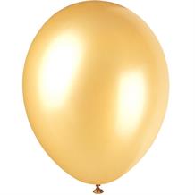 Gold Pearl Crystal Party Latex Balloons