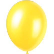 Cajun Yellow Pearl Party Latex Balloons