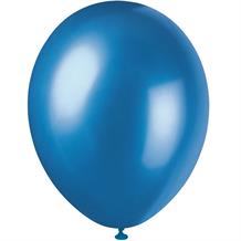 Cosmic Blue Pearl Party Latex Balloons