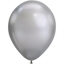 Chrome Silver 7" Qualatex Latex Party Balloons