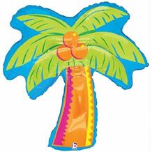 Tropical Palm Tree Party Supershape | Foil | Helium Balloon