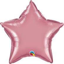 Chrome Mauve | Purple Qualatex Plain Coloured Star 20" Foil | Helium Balloon