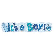 It’s a Boy Baby Shower Giant Banner | Decoration