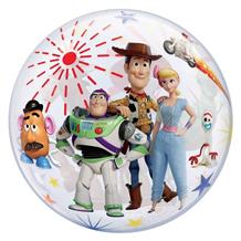 Toy Story 4 | Woody | Forky 22" Qualatex Bubble Party Balloon