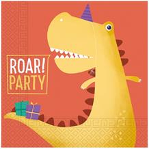 Dinosaur Roar Party Napkins | Serviettes