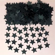 Black Metallic Stardust Table Confetti | Decoration