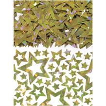 Gold Shimmer Stars Party Table Confetti | Decoration