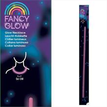Fancy Glow Stick | Glow in the Dark Necklace Pink (single)