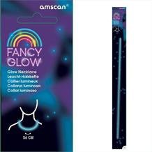 Fancy Glow Stick | Glow in the Dark Necklace Blue (single)