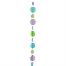 Pastel Dots Balloon Tail Party Decoration