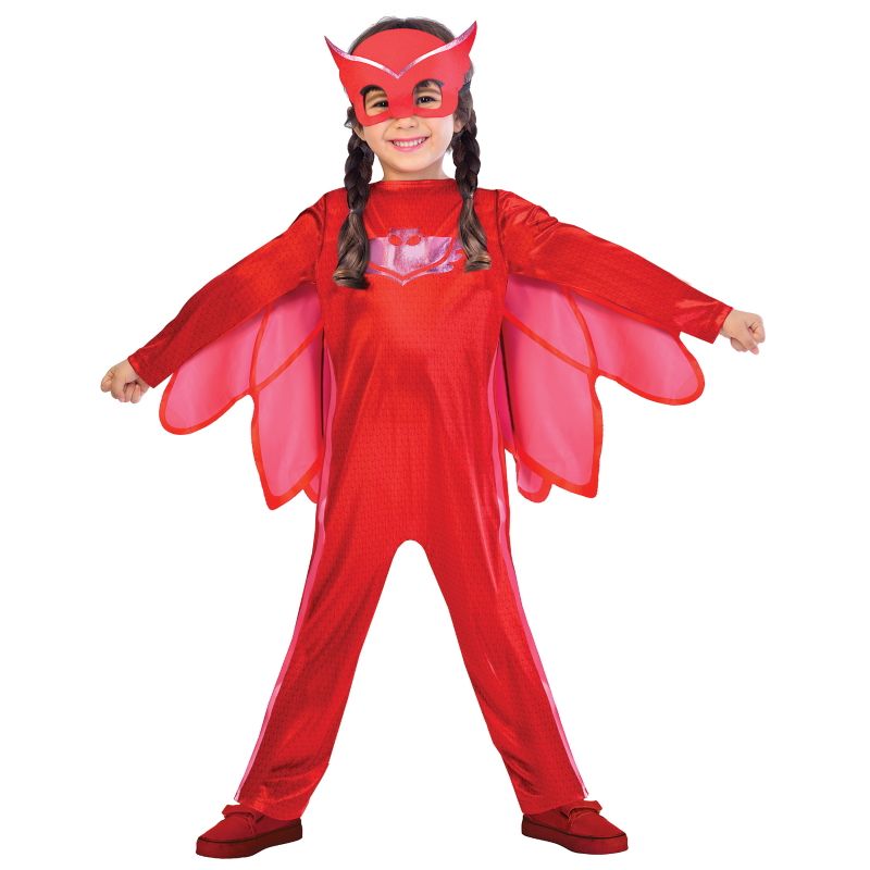 PJ Masks Owlette Standard Dress Up Costume - Click Save Smile
