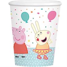 Peppa Pig Rainbow Paper Party Cups