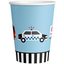 Road Vehicle Paper Party Cups