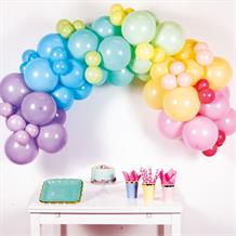 Pastel Colours Balloon Garland | Arch Kit