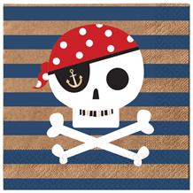 Pirate | Treasure Map Party Napkins | Serviettes
