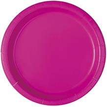 Neon Pink Party Plates