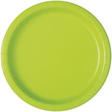 Neon Green Party Plates