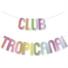 Club Tropicana Party Banner | Decoration