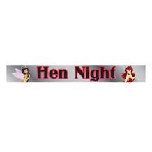 Hen Party | Good Girl Bad Girl  Foil Banner | Decoration