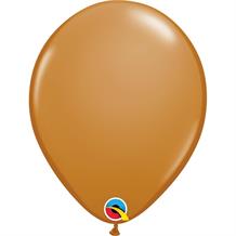 Mocha Brown 5" Qualatex Helium Quality Decorator Latex Party Balloons