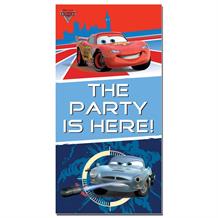 Disney Cars 2 Party Here Door Banner | Decoration