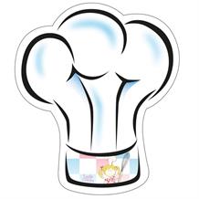 Little Cooks | Chef Hat Shaped Party Plates