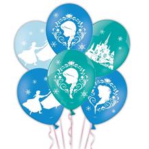 Disney Frozen 4 Sided Party Latex Balloons