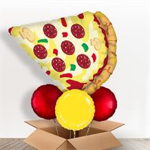 Pizza Slice Shaped Giant Balloon in a Box Gift