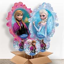 Disney Frozen Mirror Shaped Giant Balloon in a Box Gift