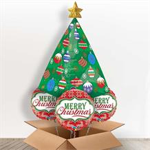 Christmas Tree Giant Balloon in a Box Gift
