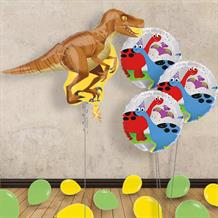 Raptor Dinosaur Helium Balloons Delivered | Party Save Smile