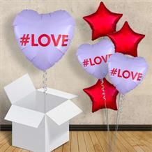 #Love | Candy Heart 18" Balloon in a Box