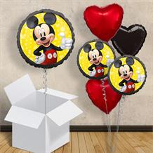 Mickey Mouse Black 18" Balloon in a Box