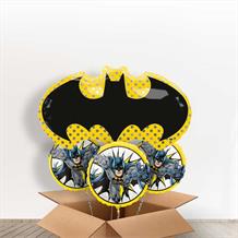 Batman Large Emblem Shaped Inflated Foil Balloon in a Box