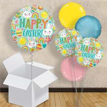 Sunshine Rainbow Easter Balloons in a Box | Party Save Smile